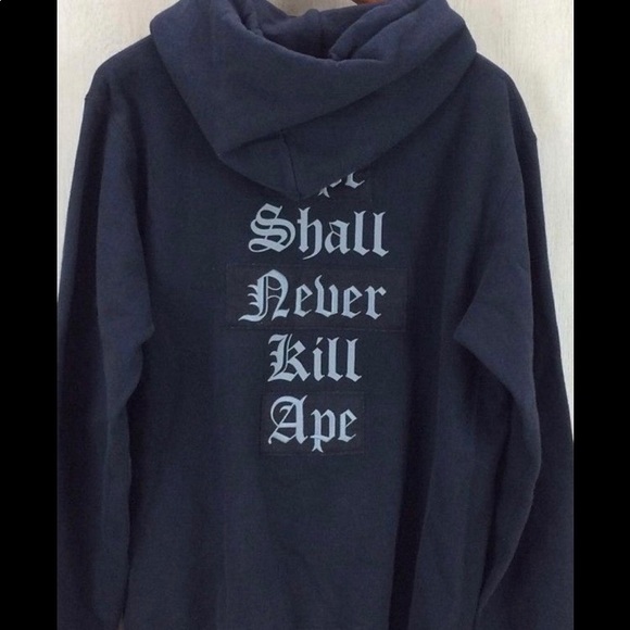 Bathing Ape Head Logo Hoodie - Picture 2 of 3